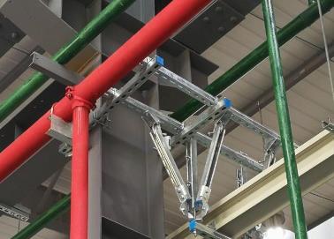 牙克石该抗震支架的整体式支吊架结构协调性好